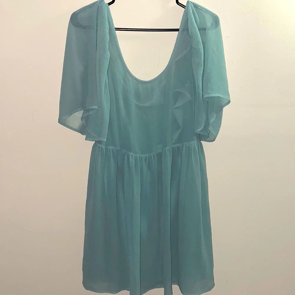 ASOS TEAL DRESS - Picture 1 of 2